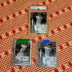 Jake Fraley Rookie Auto Lot (3) cards